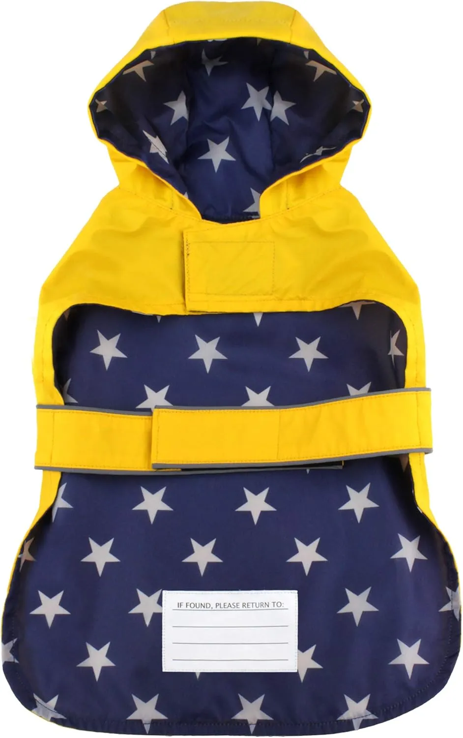 American Kennel Club Yellow Dog Raincoat for Pets