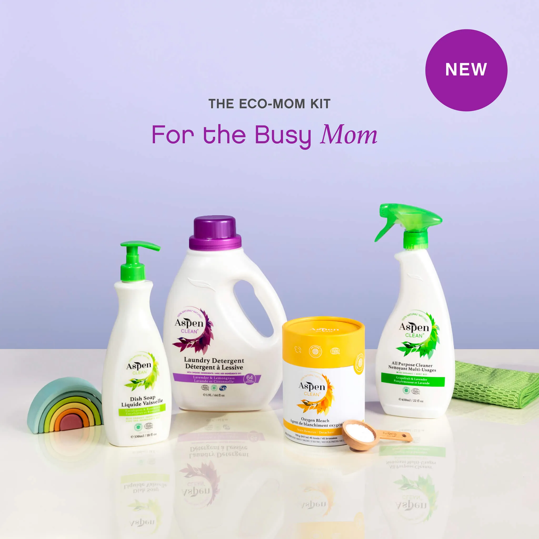 AspenClean Eco-Mom Cleaning Kit