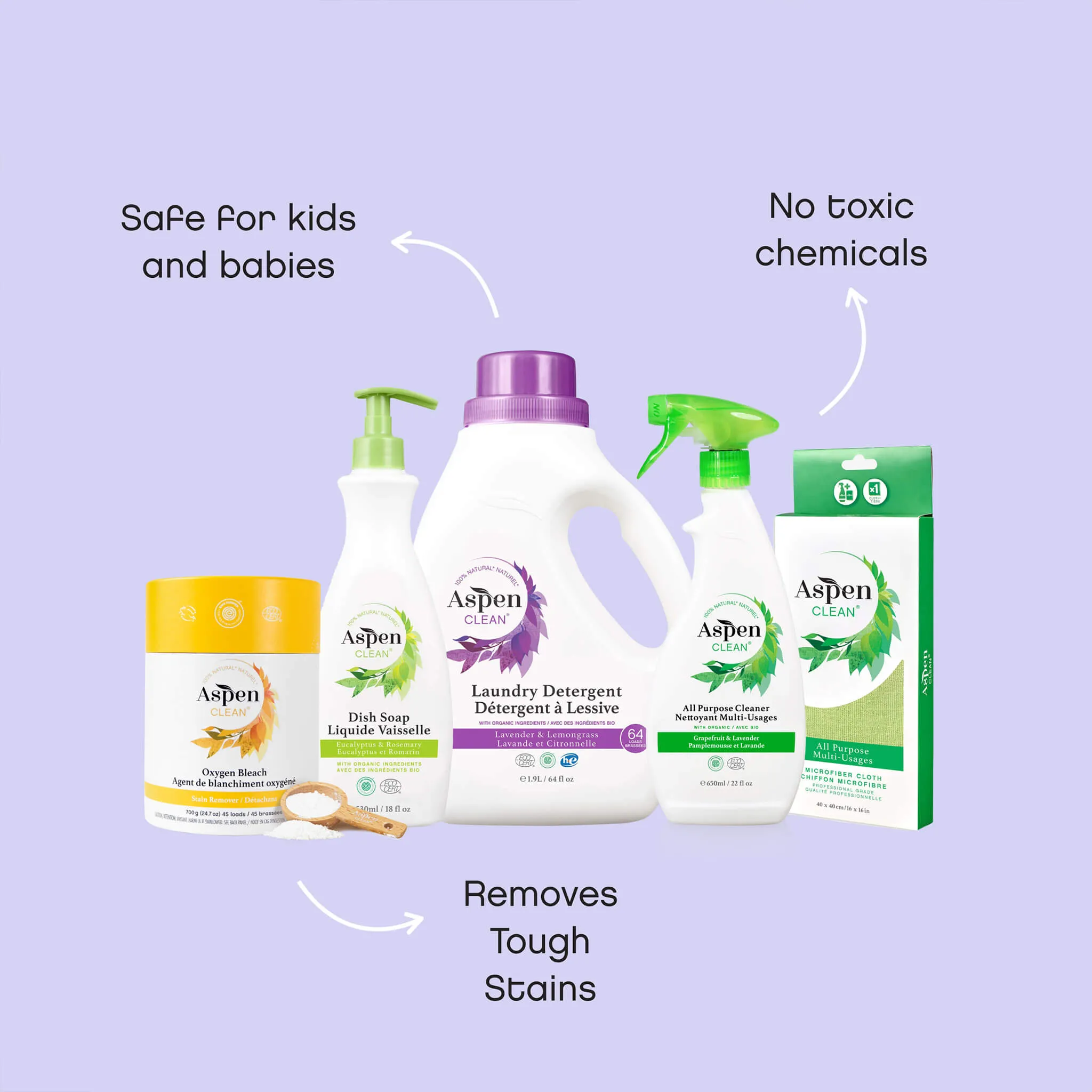 AspenClean Eco-Mom Cleaning Kit