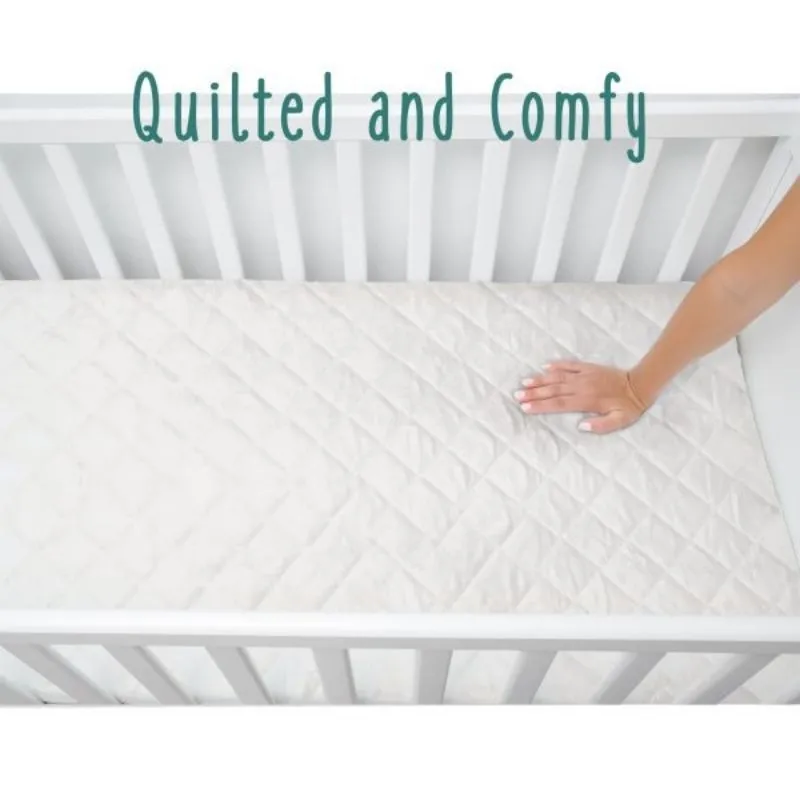 Bamboo Crib Mattress Protector
