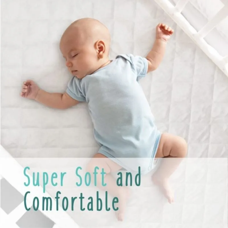 Bamboo Crib Mattress Protector
