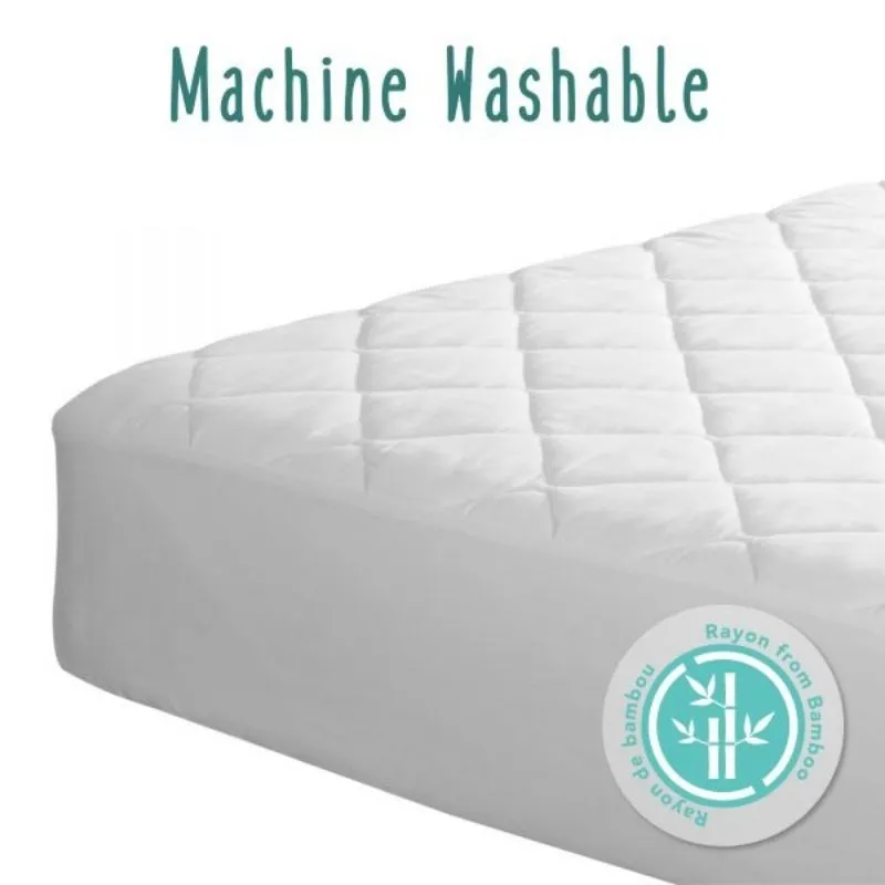 Bamboo Crib Mattress Protector
