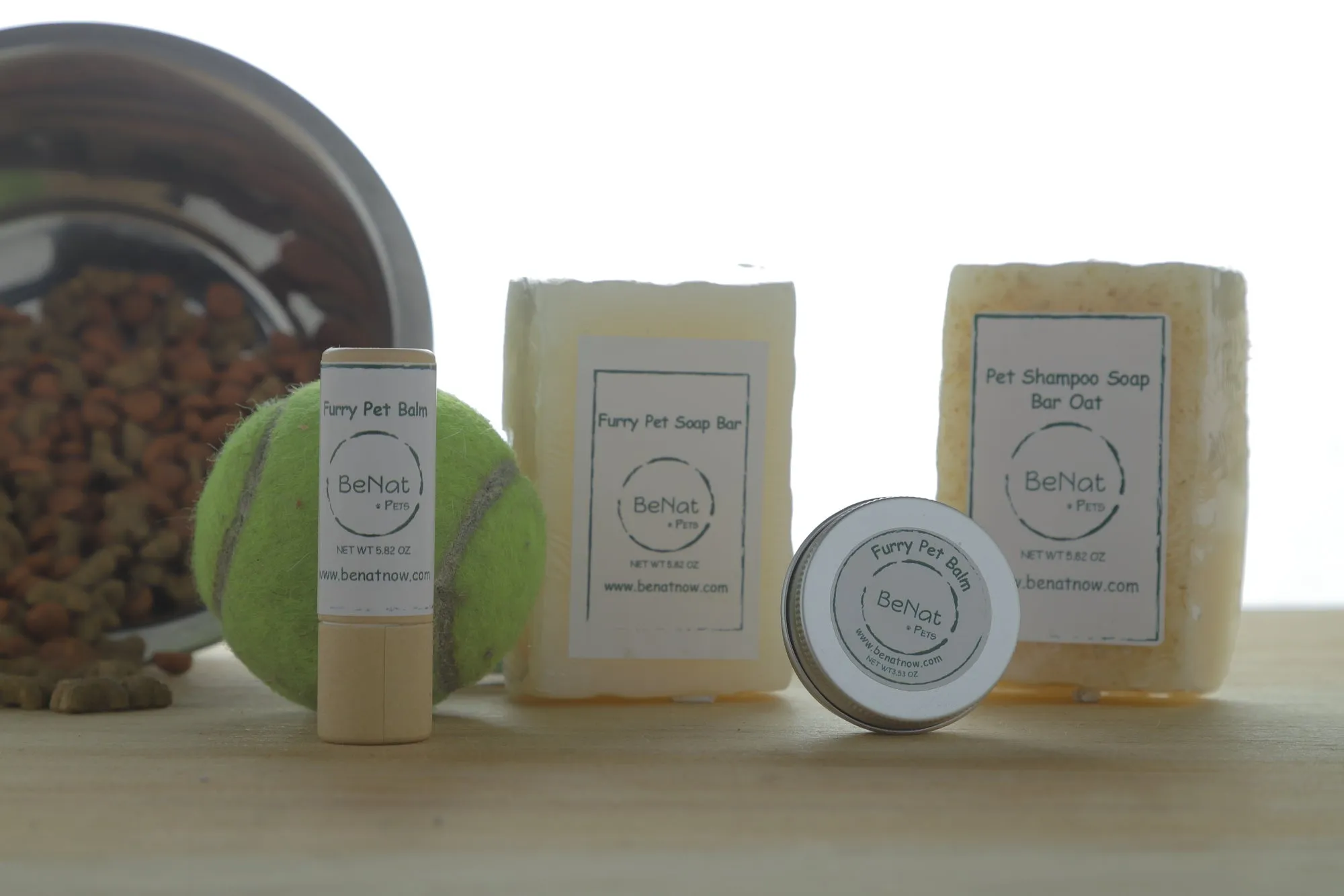BeNat Pets. All-Natural Pet Shampoo Bar. Oat. 5.8 oz. by BeNat
