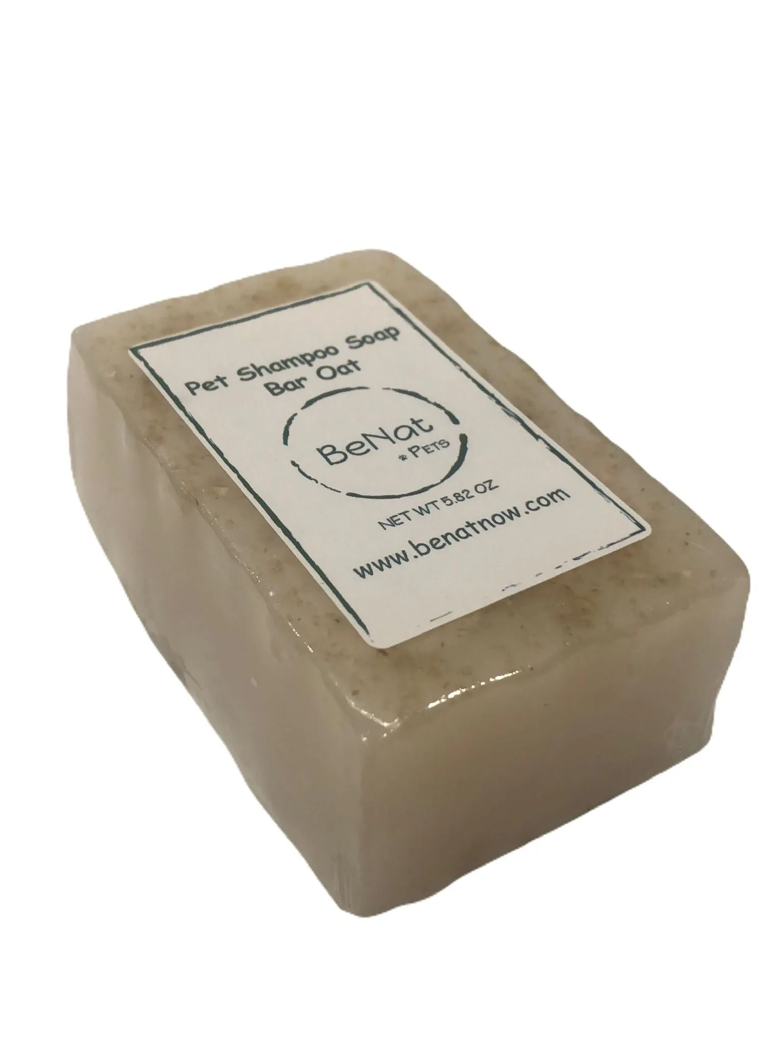 BeNat Pets. All-Natural Pet Shampoo Bar. Oat. 5.8 oz. by BeNat