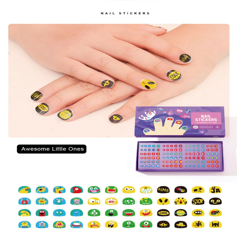 Jar Melo Nail Stickers- For Awesome Little Ones