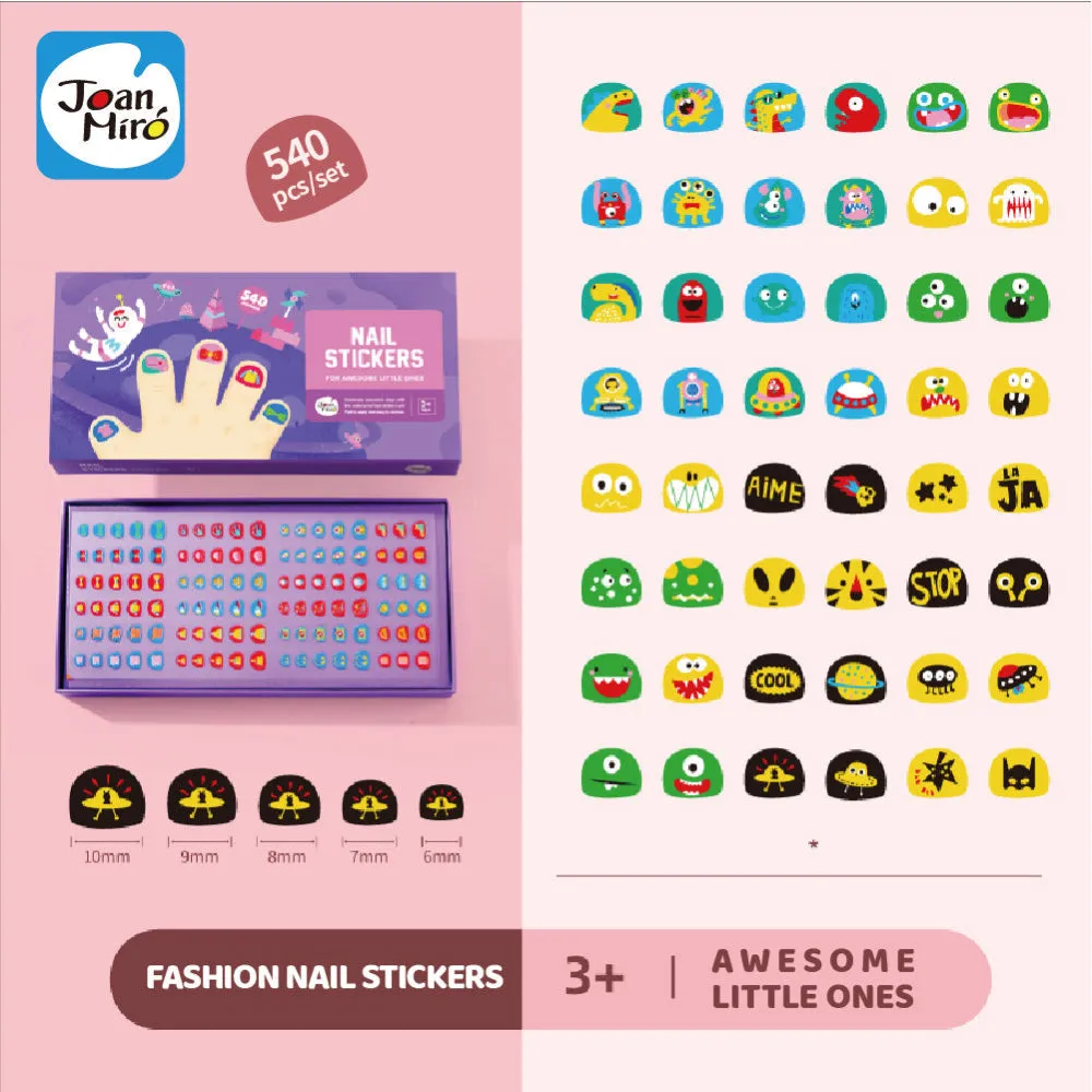 Jar Melo Nail Stickers- For Awesome Little Ones