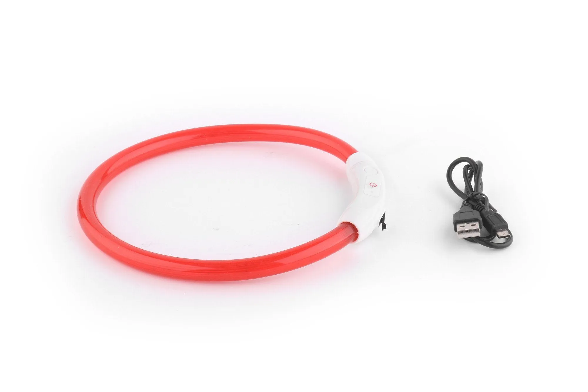 Rechargeable Waterproof LED Flashing Light Band - Night Safety for Dogs