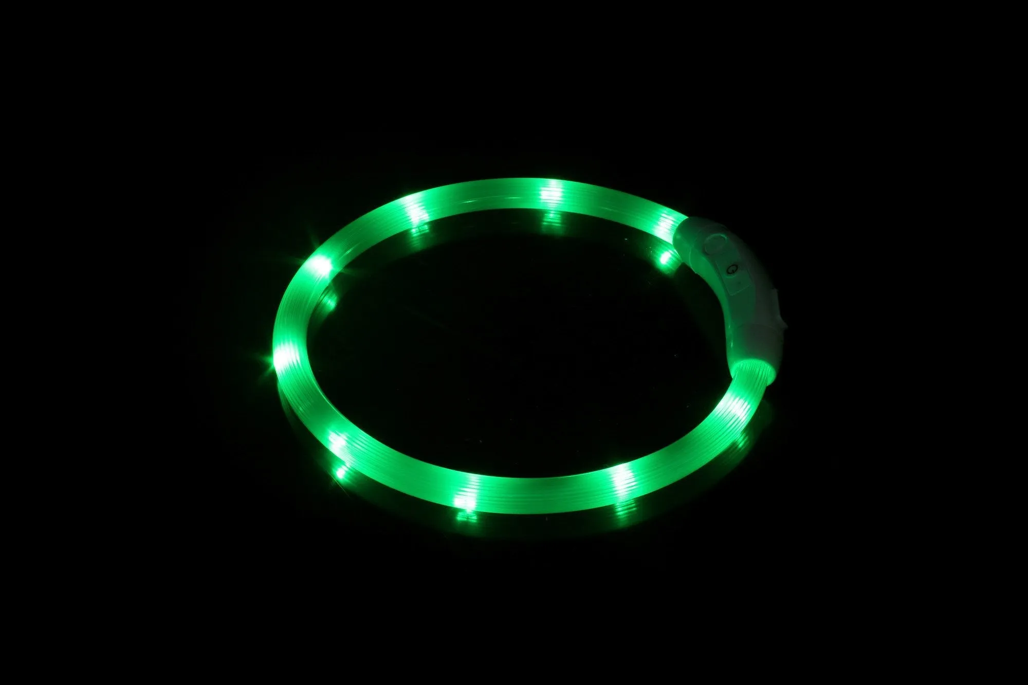 Rechargeable Waterproof LED Flashing Light Band - Night Safety for Dogs