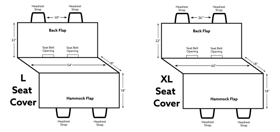 Tough Ripstop™ Dog Back Car Seat Cover